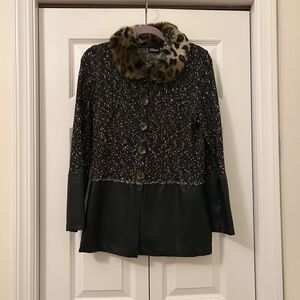 Elaris Jacket with Fur Collar